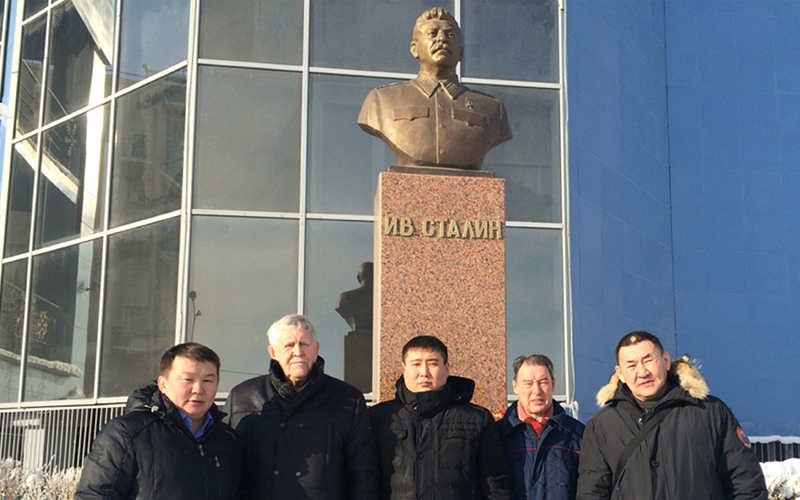 Памятник Сталину в Якутии