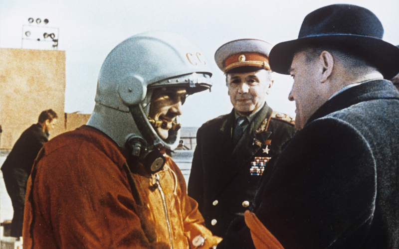 Гагарин и Королёв