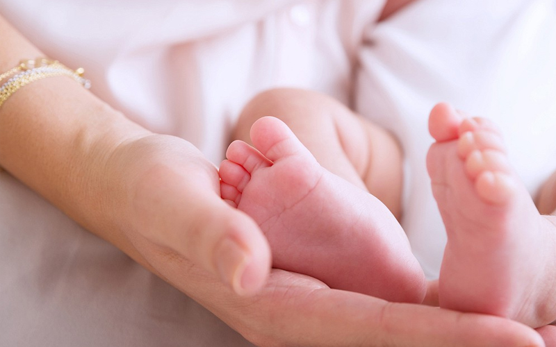 55-летняя женщина родила тройню