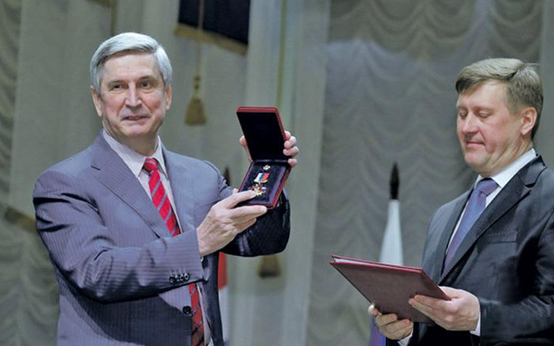 Иван Мельников и Анатолий Локоть