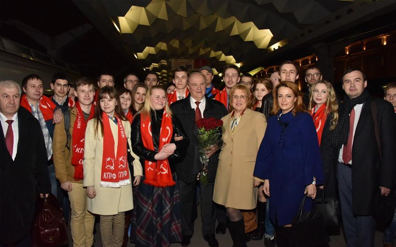 Рабочий визит Геннадия Зюганова в Санкт-Петербург