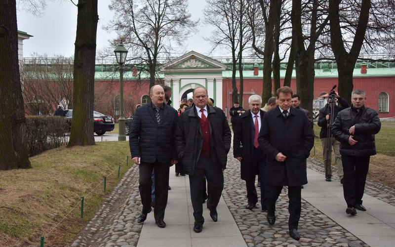 Рабочий визит Геннадия Зюганова в Санкт-Петербург