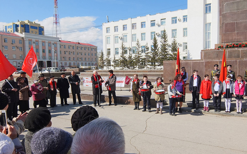 Ленинский день в Якутии (фото: Романа Софронова)
